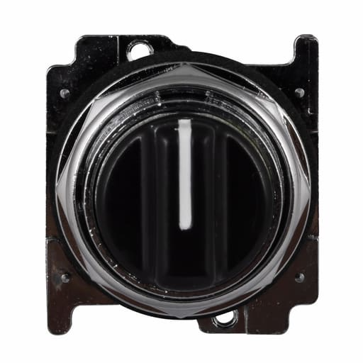 Cutler-Hammer / Eaton - Eaton Electrical 10250T1353 30.5 mm 3-Position Momentary/Maintained Black Die-Cast Zinc IP65 Selector Switch Operator