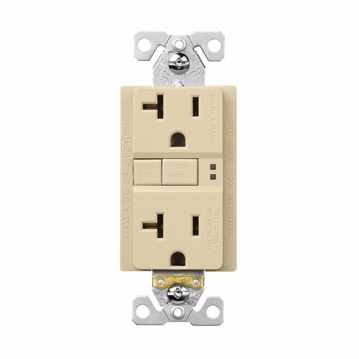 Cooper Wiring Device Arrow/Eagle - CWD SGF20V GFCI SELF TEST DUPLEX 20A 125V IV