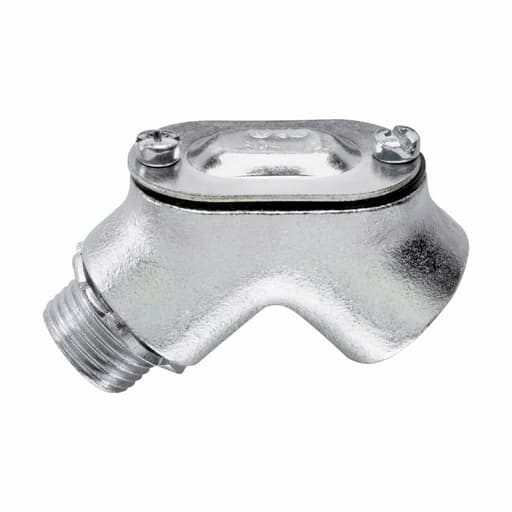 Crouse-Hinds - Crouse-Hinds Series 811 3/4 Inch Malleable Iron Male to Female 90 Degrees Rigid Conduit/Box Pull Elbow