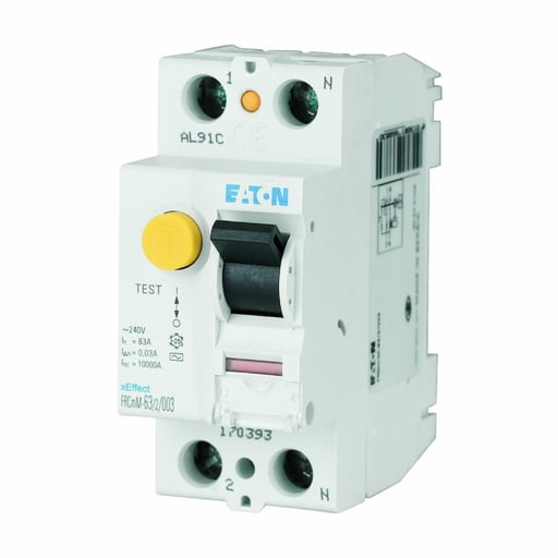 Cutler-Hammer / Eaton - ETN 167113 2P 25A 30 MA RCCB TYPE A
