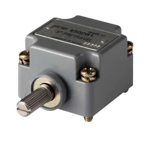 Cutler-Hammer / Eaton - Eaton Electrical E50DR1 Die-Cast Zinc Clockwise/Counterclockwise Convertible Spring Return Limit Switch Operating Head