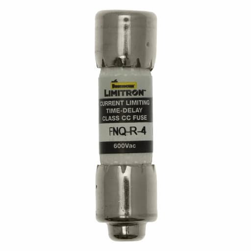 Bussmann Mfg. - Bussmann FNQ-R-4 4amp Limitron™ Time-Delay Branch Circuit Class-CC Fuse, Rejection-Type, 600Vac
