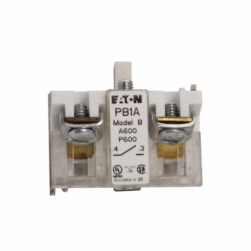 Cutler-Hammer / Eaton - ETN PB1A P B1A NO CONTACT BLOCK
