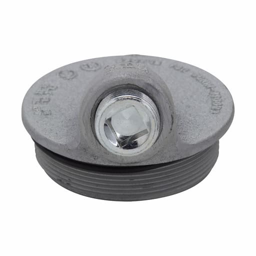 Crouse-Hinds - Crouse-Hinds GUA062 3" Iron Alloy Conduit Outlet Box Sealing Cover