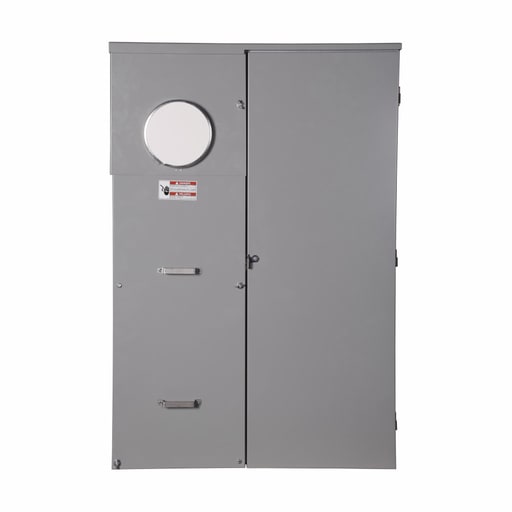 Cutler-Hammer / Eaton - Cutler-Hammer HP404040SHA 400 Amp Surface Mount Ring Meter Breaker House Panel