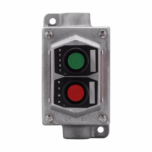 Crouse-Hinds - Crouse-Hinds EDSC215 1-Gang Enclosure w/ Pushbuttons
