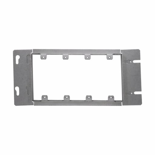 Crouse-Hinds - Crouse-Hinds TP655 10-5/8" 13/16" Raised Steel 4-Gang Box Cover