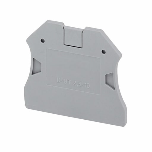 Cutler-Hammer / Eaton - Eaton Electrical XBACUT10 IEC Gray Terminal Block End Cover