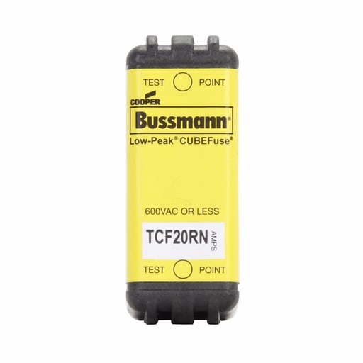 Bussmann Mfg. - Bussmann Series TCF20RN 20 Amp Cubefuse