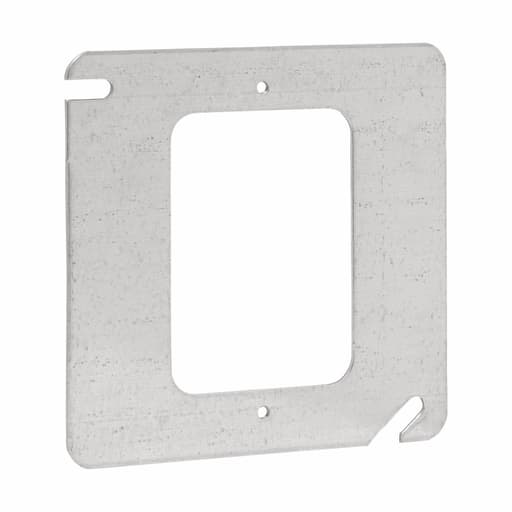 Crouse-Hinds - Crouse-Hinds TP480 Steel Flat Square Outlet Box Mud Ring