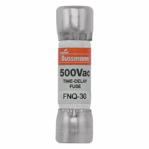 Bussmann Mfg. - Bussmann FNQ-5 5amp Time-Delay Supplemental / Midget Fuse, Fiber Tube, 13/32" x 1-1/2", 500V