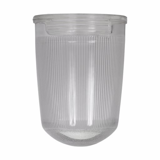 Crouse-Hinds - Crouse-Hinds G24 200 W Heat/Impact Resistant Tempered Glass Clear Incandescent Lighting Globe