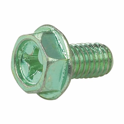 Crouse-Hinds - Crouse-Hinds Series TP704 #10-32 x 3/8 Inch Steel Box Grounding Screw