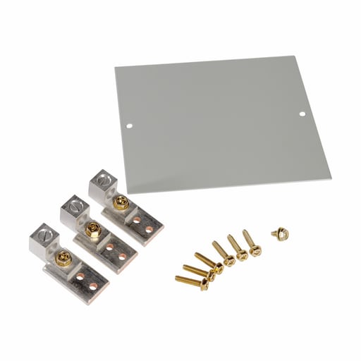 Cutler-Hammer / Eaton - Eaton Electrical LugKIT100 14 to 1/0 AWG 100 Amp 1/3-Phase Aluminum/Copper Panelboard Main/Feed-Through Lug Kit