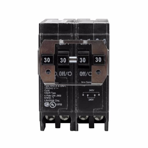 Cutler-Hammer / Eaton - Eaton Electrical BR430 1 Inch Type BR Plug-On Circuit Breaker