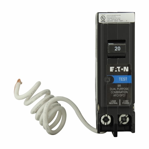 Cutler-Hammer / Eaton - ETN BRN120DF BR AF/GF PIGTAIL 1P 20