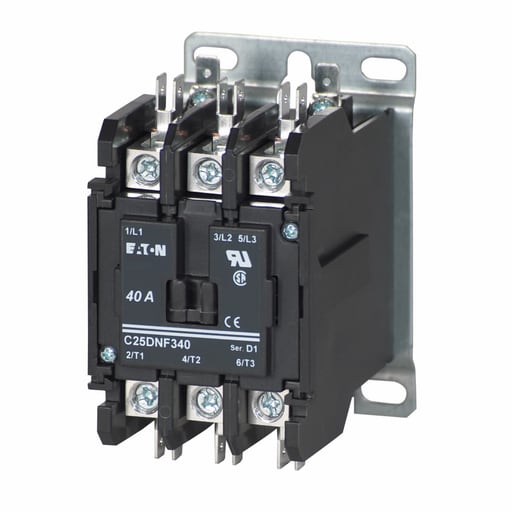 Cutler-Hammer / Eaton - Eaton C25DNF240A Definite Purpose Control Contactor