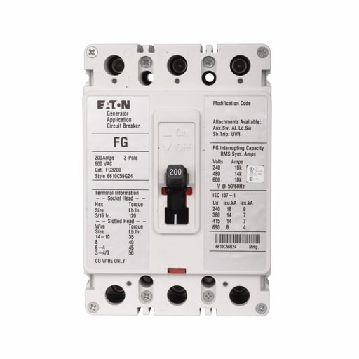 Cutler-Hammer / Eaton - ETN FG3175 FG BREAKER LINE AND LOAD