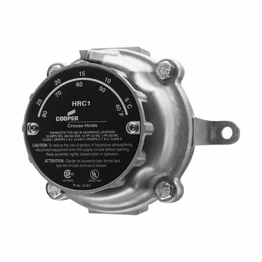 Crouse-Hinds - CRSH HRC2 HRC BIMENTAL THERMOSTAT