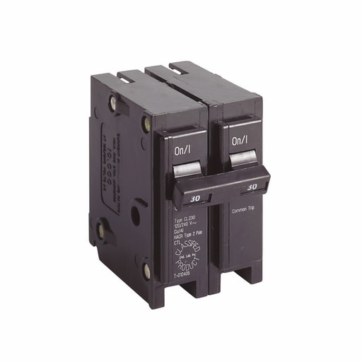 Cutler-Hammer / Eaton - Eaton Electrical CL230 120/240 VAC 30 Amp 2-Pole Thermal Magnetic Circuit Breaker