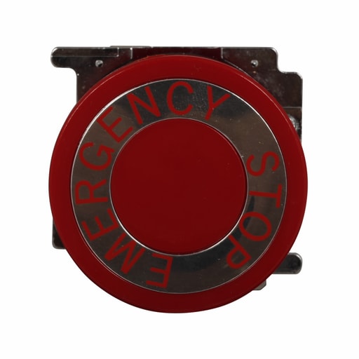 Cutler-Hammer / Eaton - Eaton Electrical 10250T5B63-1X 30.5 mm 1NO 1NC 2-Position Maintained Red Mushroom Non-Illuminated Push-Pull Switch