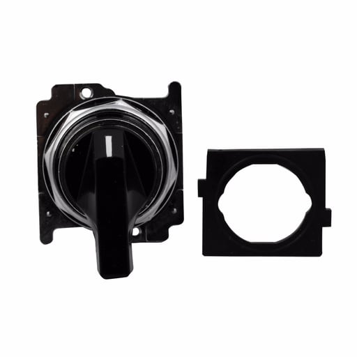 Cutler-Hammer / Eaton - Eaton Electrical 10250T3043 30.5 mm 3-Position Momentary/Maintained Black Die-Cast Zinc IP65 Selector Switch Operator
