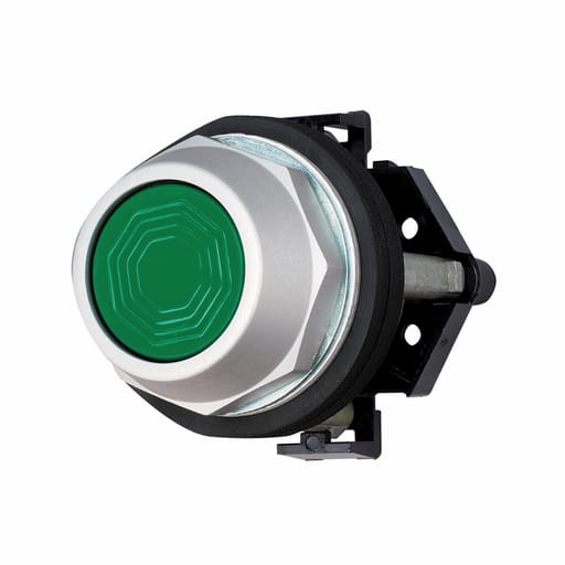 Cutler-Hammer / Eaton - ETN HT8AAGAB FLUSH PB GN W/ 1NO-1NC