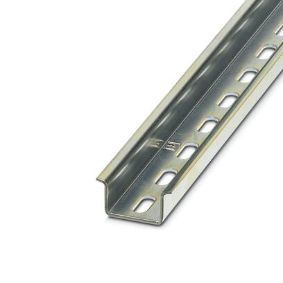 Phoenix Blocks - Phoenix Contact 1201730 2000 x 35 x 15 mm Galvanized Silver Steel Perforated Din Rail