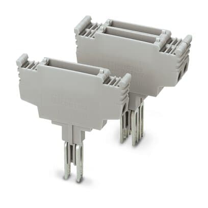 Phoenix Blocks - Phoenix Contact 2802316 42 mm 16 Amp Gray Polyamide Plug Connection Terminal Block Component Connector
