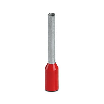 Phoenix Blocks - Phoenix Contact 3200674 18 mm 0.14 mm. Red Tinned Electrolytic Copper Ferrule