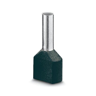 Phoenix Blocks - Phoenix Contact 3201534 10 mm Sleeve Black Tinned Electrolytic Copper Terminal Block Insulated Ferrule