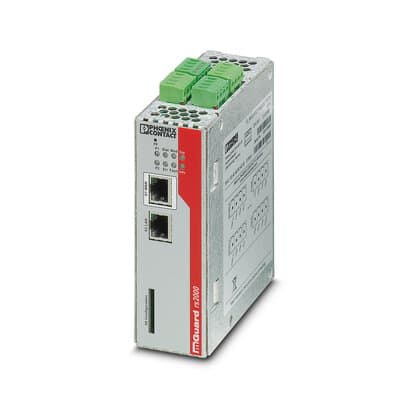 Phoenix Blocks - Phoenix Contact 2700642 45 x 114 x 130 mm 24 VDC Metal Housing Din Rail Stand Alone Router