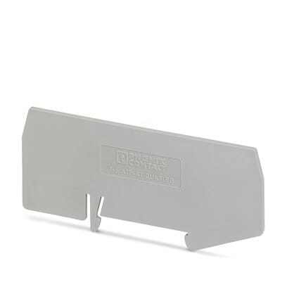 Phoenix Blocks - Phoenix Contact 3030815 50/Pack 90.9 x 2 x 45 mm Gray Polyamide Terminal Block Partition Plate