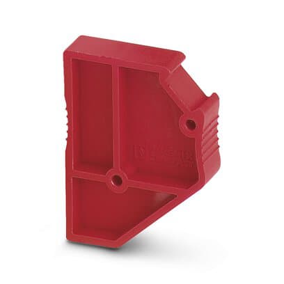 Phoenix Blocks - Phoenix Contact 3036738 22.4 x 6.2 x 29 mm Red Polyamide Terminal Block Spacer Plate