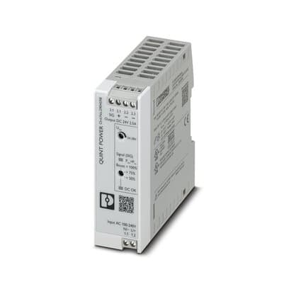 Phoenix Blocks - PHNX 2904598 POWER SUPPLY 24VDC QUINT4-PS/1AC/24DC/2.5/SC