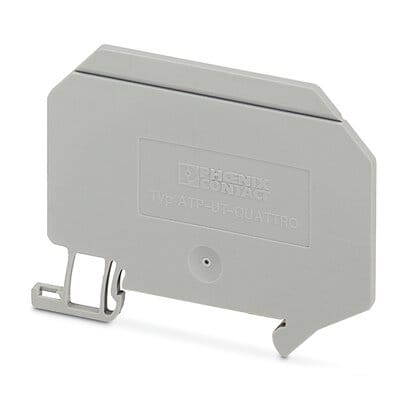 Phoenix Blocks - Phoenix Contact 3047196 69.7 x 2.2 x 52.5 mm Gray Polyamide Terminal Block Partition Plate
