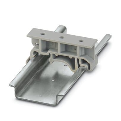 Phoenix Blocks - Phoenix Contact 1201578 42.6 x 10 x 19 mm Gray Polyamide Rail Adapter