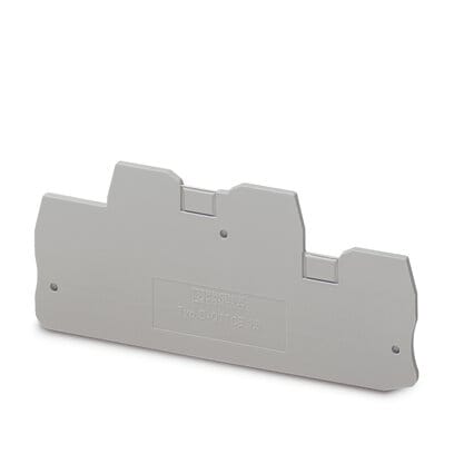Phoenix Blocks - Phoenix Contact 3205187 99.6 x 2.2 x 49.9 mm Gray Polyamide Terminal Block End Cover
