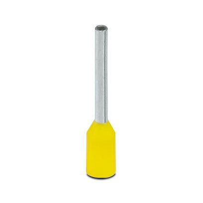 Phoenix Blocks - Phoenix Contact 3203037 12.5 mm Yellow Tinned Electrolytic Copper Ferrule