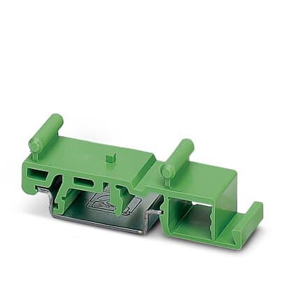 Phoenix Blocks - Phoenix Contact 2970031 Green Polyamide Din Rail Foot Element