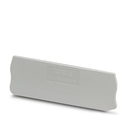 Phoenix Blocks - Phoenix Contact 3030527 87 x 2.2 x 29 mm Gray Polyamide Terminal Block End Cover