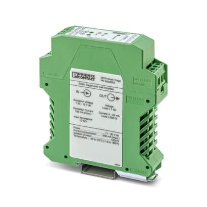 Phoenix Blocks - Phoenix Contact 5604058 22.5 x 111 x 99 mm Strain Gage/Load Cell Amplifier