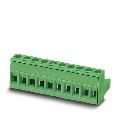Phoenix Blocks - Phoenix Contact 1757158 320 Volt 12 Amp 5.08 mm Green 16-Position PCB Connector