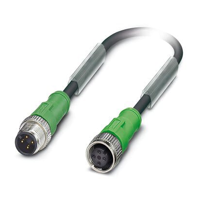Phoenix Blocks - PHNX 1668360 SAC-4P-M12MS/ 0 6-PUR/M12FS MALE/FEMALE