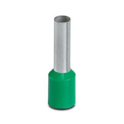 Phoenix Blocks - PHNX 3200108 AI 6 -12 GN 10AWG 12MM GREEN FERRULE