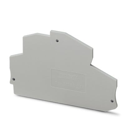 Phoenix Blocks - Phoenix Contact 3038503 78 x 2.2 x 54.5 mm Gray Polyamide Terminal Block End Cover