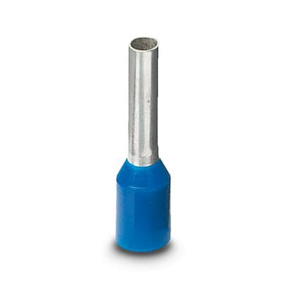 Phoenix Blocks - Phoenix Contact 3202533 17 mm Blue Tinned Electrolytic Copper Ferrule