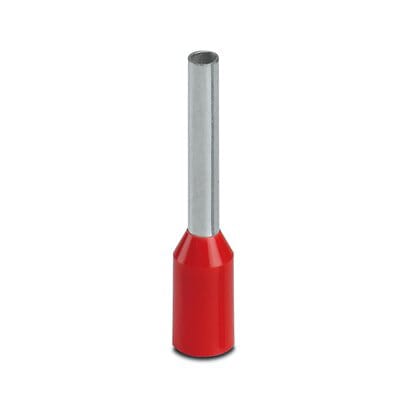 Phoenix Blocks - Phoenix Contact 3200182 10 mm 0.14 mm. Red Tinned Electrolytic Copper Ferrule