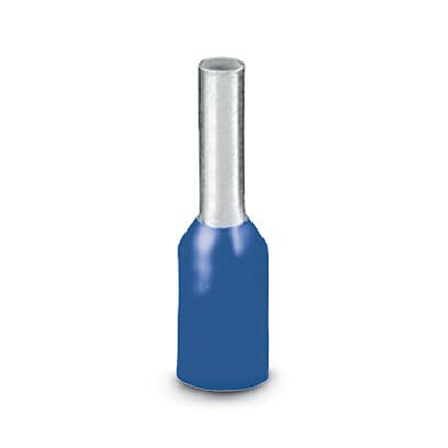Phoenix Blocks - Phoenix Contact 3200920 14 mm 0.14 mm. Blue Tinned Electrolytic Copper Ferrule