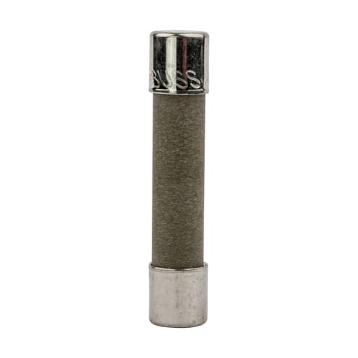 Bussmann Mfg. - Bussmann ABC-1-R 1amp Small Dimension Fast-Acting Fuse, Ceramic Tube, 1/4" x 1-1/4", 250Vac/125Vdc